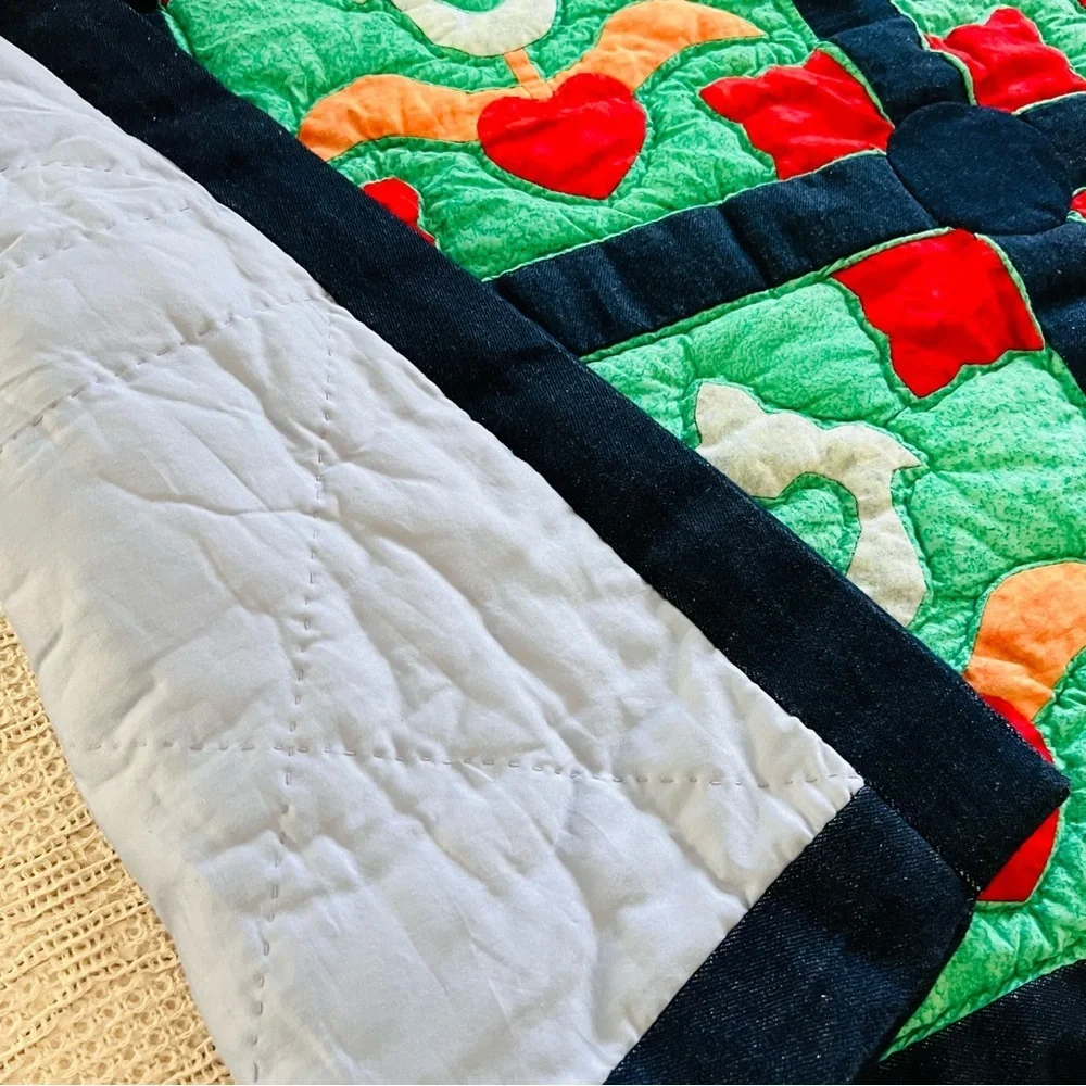 Handmade vintage quilt